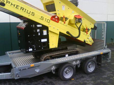 s10 on trailer